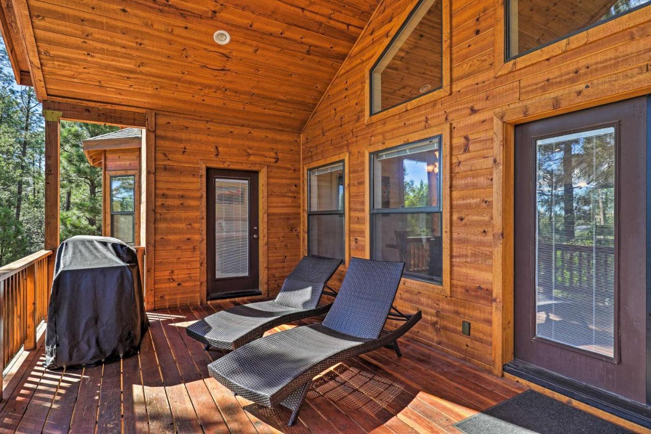 Serene Lakeside Cabin With Decks And Edler Lake Views! Pinetop-Lakeside Luaran gambar
