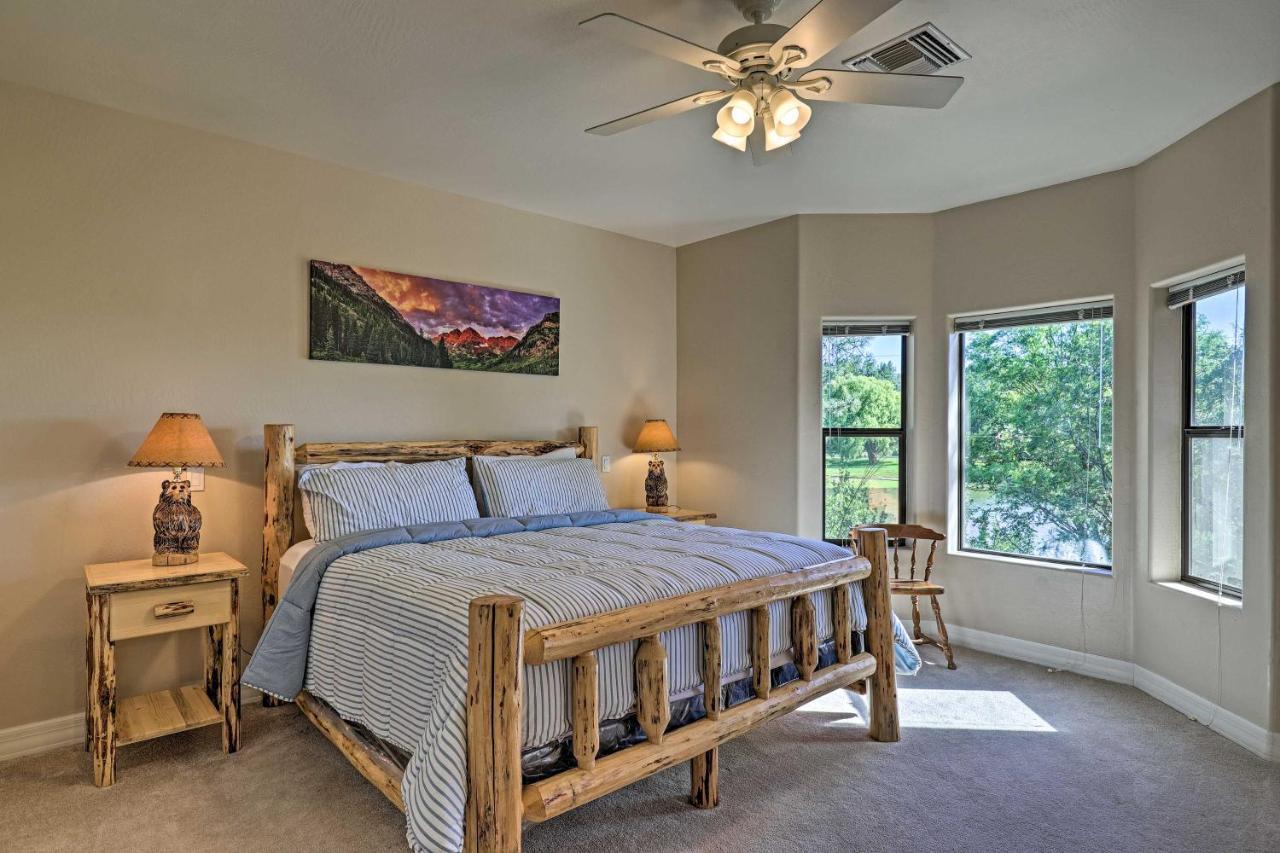 Serene Lakeside Cabin With Decks And Edler Lake Views! Pinetop-Lakeside Luaran gambar